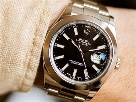 rolex stahl datejust 41 ref.116300 schwarz index ziffernblatt|Rolex Datejust 116300.